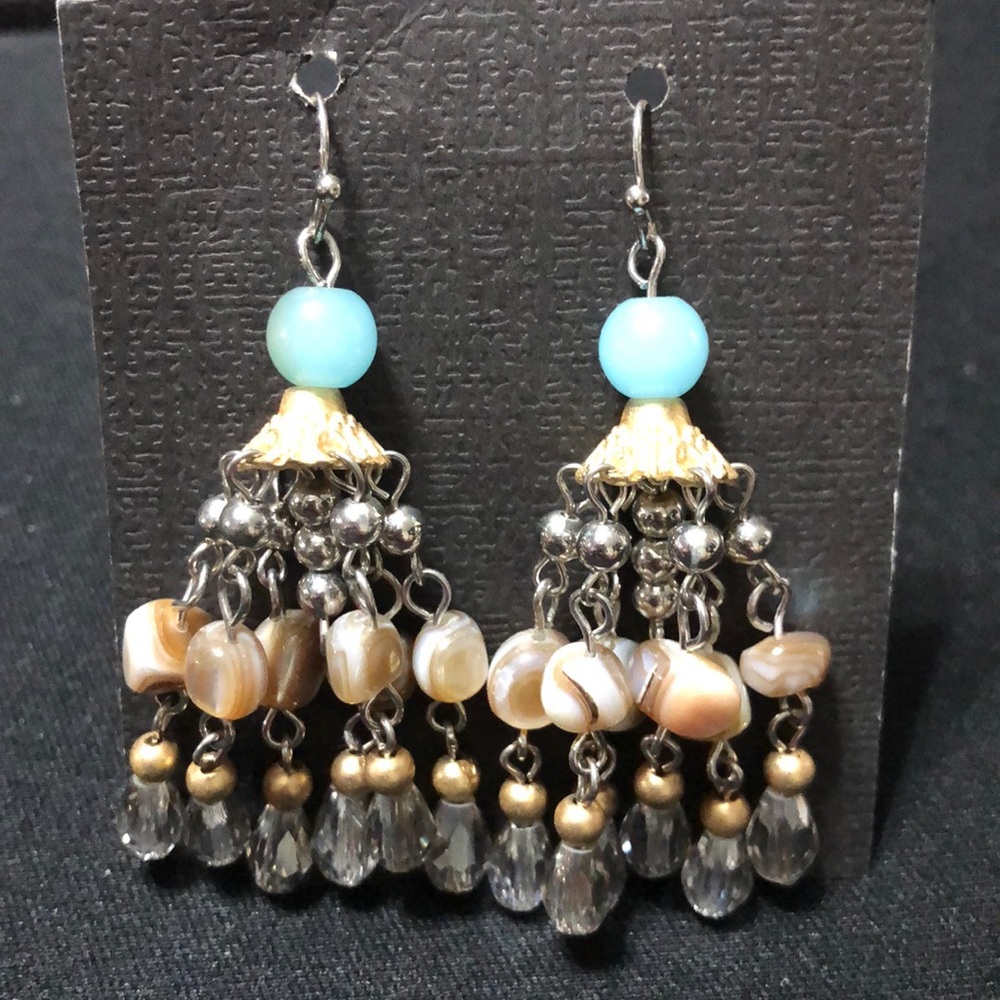 Shell Tassel Earrings